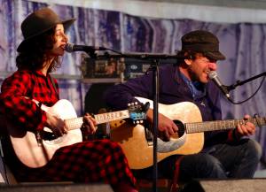 Gwyneth Glyn and Twm Morys